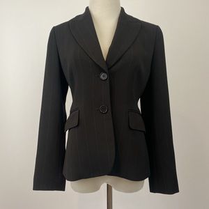 Ann Taylor  Black Striped Women's Jacket